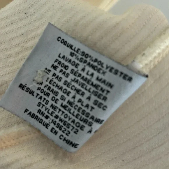 Walter Baker Helena ribbed knit midi dress in cream size small - Picture 9 of 9